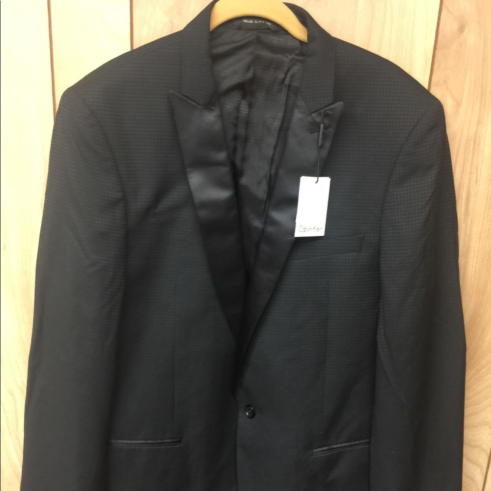 Slim fit blazer by Calvin Klein